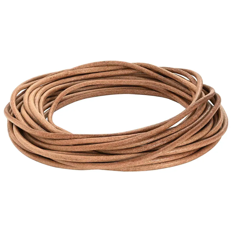 Odinė gija Ruda Ø4 mm x 50 m Oda