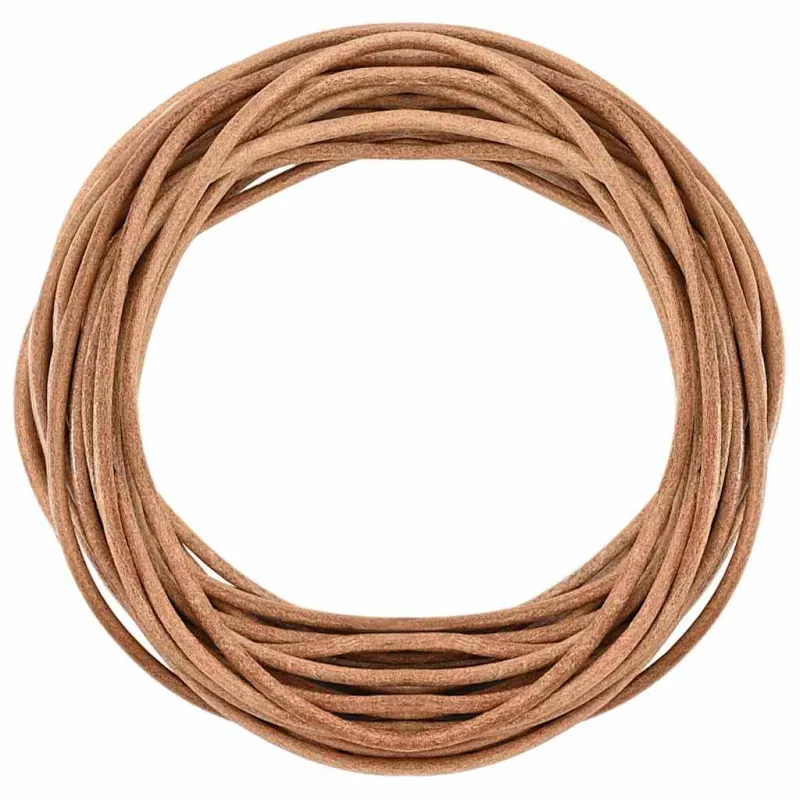 Odinė gija Ruda Ø5 mm x 5 m Oda
