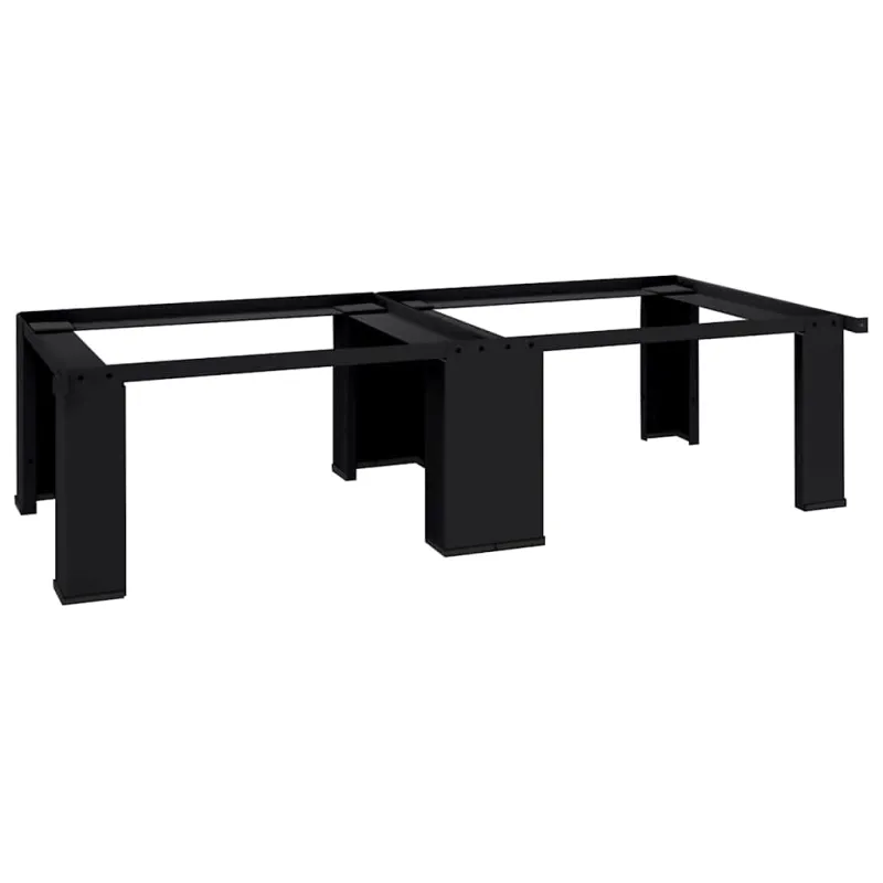 Skalbyklės pjedestalas 2 pcs Juodas 127 x 54,5 x 32,5 cm