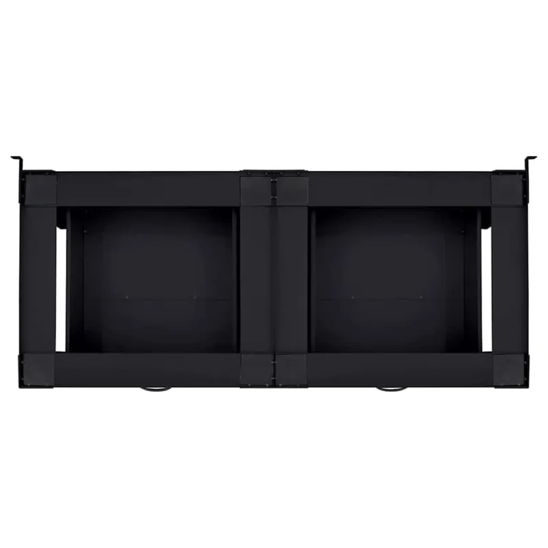 Skalbyklės pjedestalas 2 pcs Juodas 127 x 54,5 x 32,5 cm