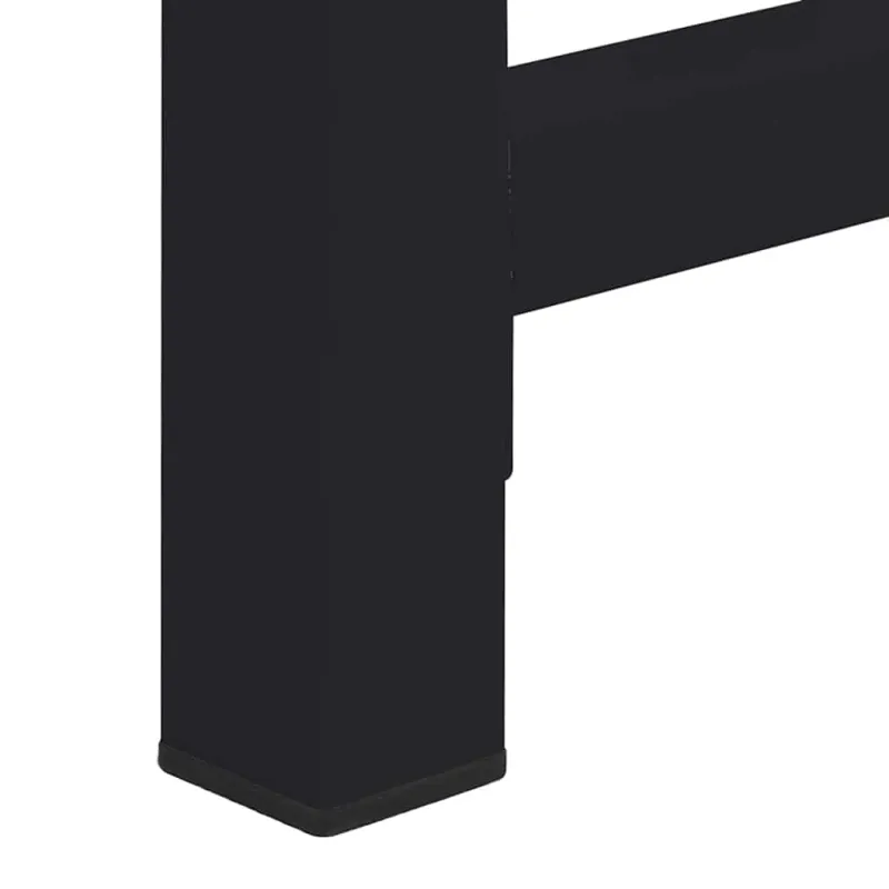 Skalbyklės pjedestalas 2 pcs Juodas 120 x 56 x 52 cm Plienas