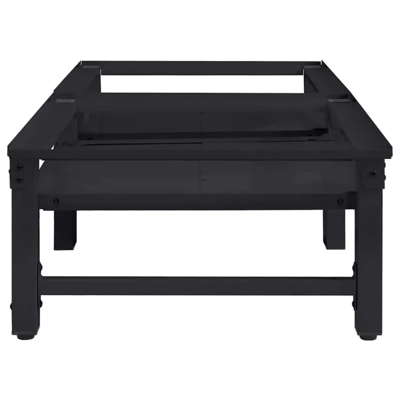 Skalbyklės pjedestalas 2 pcs Juodas 124,5 x 61,5 x 32,5 cm