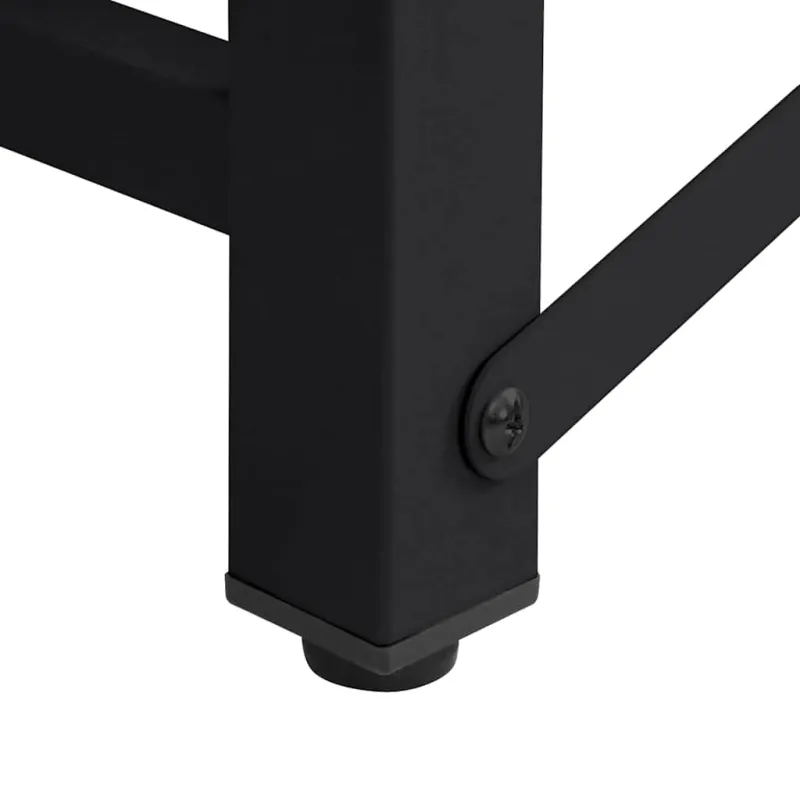 Skalbyklės pjedestalas 2 pcs Juodas 124,5 x 61,5 x 32,5 cm