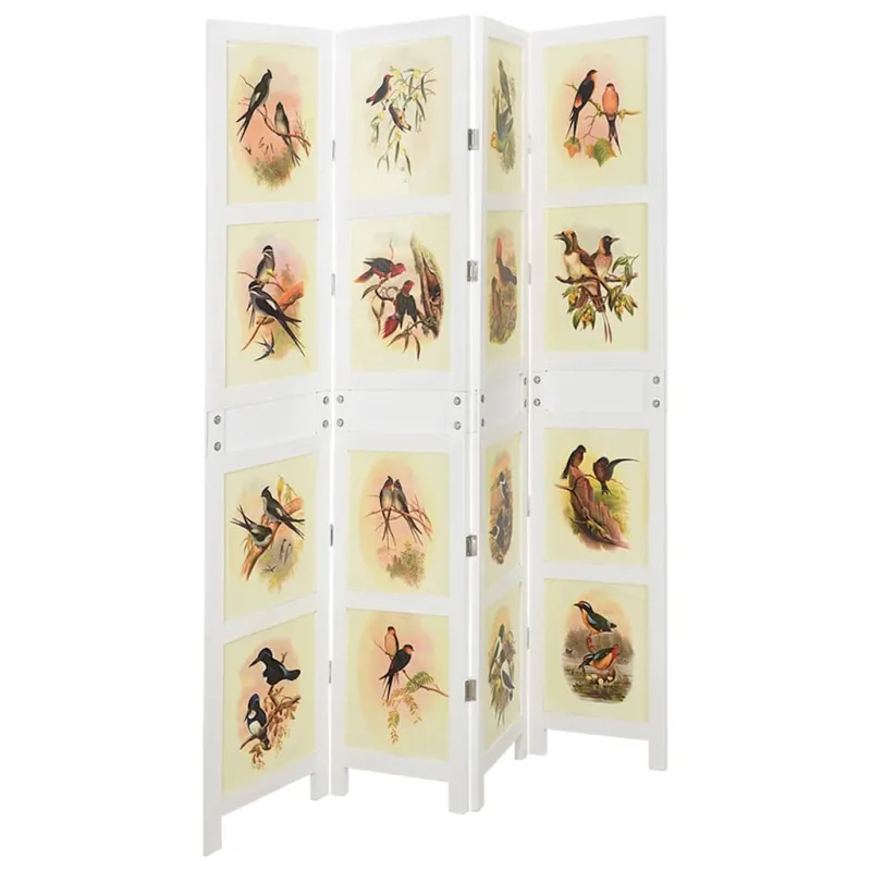 Romdivider Panel Balta 141,5 x 165 cm MDF plokštė
