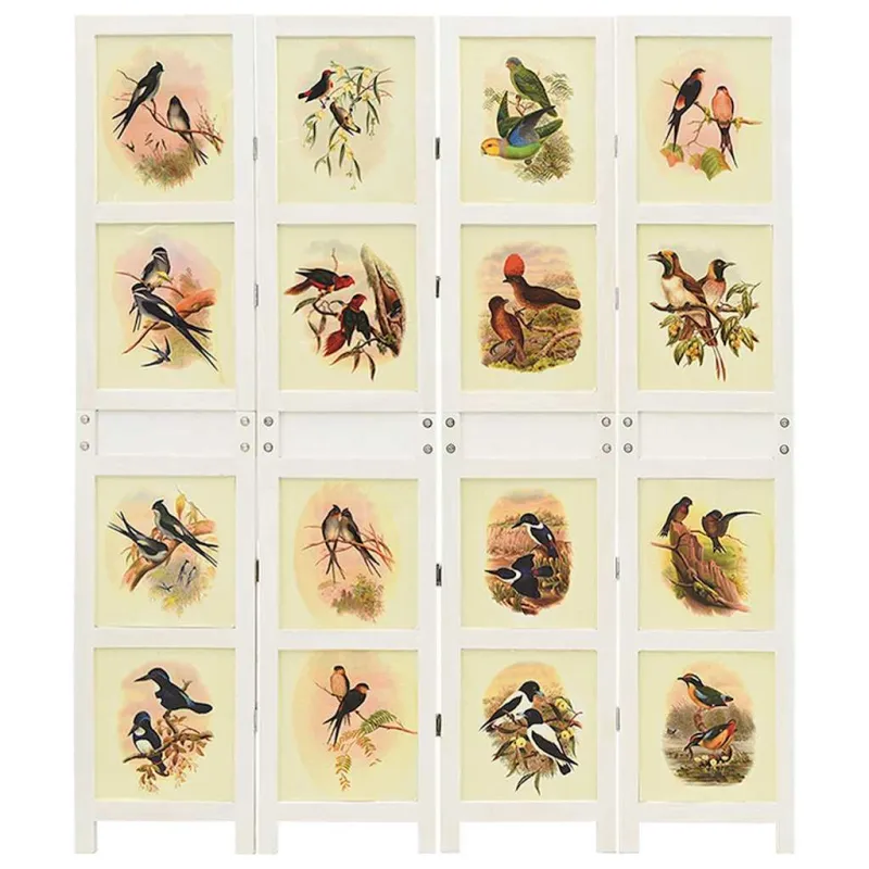Romdivider Panel Balta 141,5 x 165 cm MDF plokštė