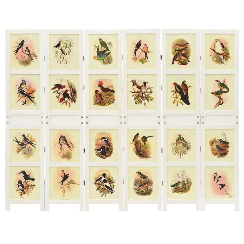 Romdivider Panel Balta 212 x 165 cm MDF plokštė