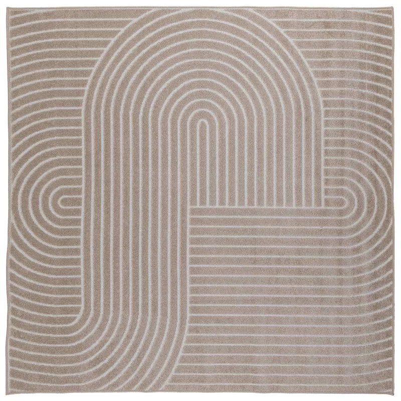 Zoninės kiliminės dangos PALMERAS Smėlio 120 x 120 cm
