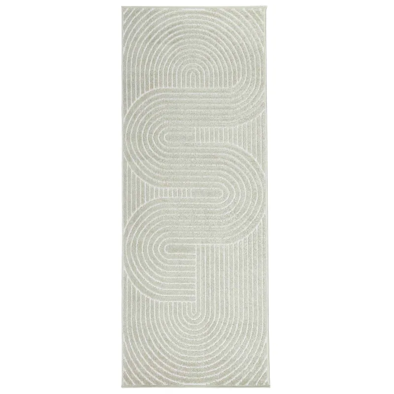 Zoninės kiliminės dangos PALMERAS Žalia 80 x 150 cm Poliesteris