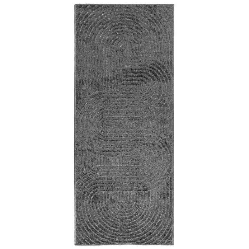 Zoninės kiliminės dangos PALMERAS Antracitas 200 x 80 cm