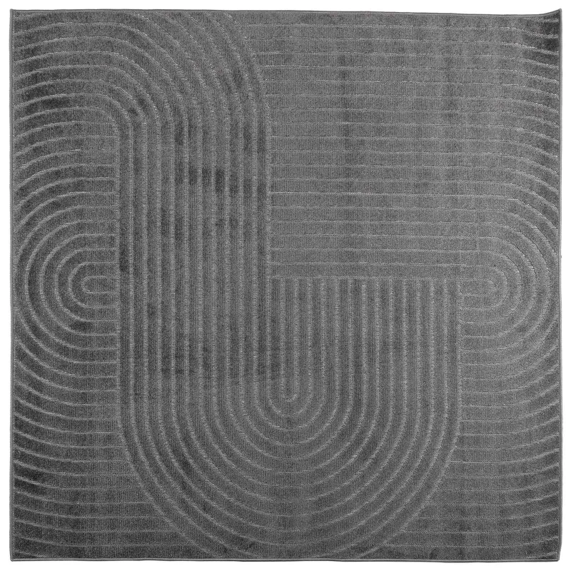 Zoninės kiliminės dangos PALMERAS Antracitas 200 x 200 cm