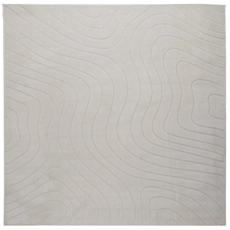 Zoninės kiliminės dangos PALMERAS Kreminė 240 x 240 cm