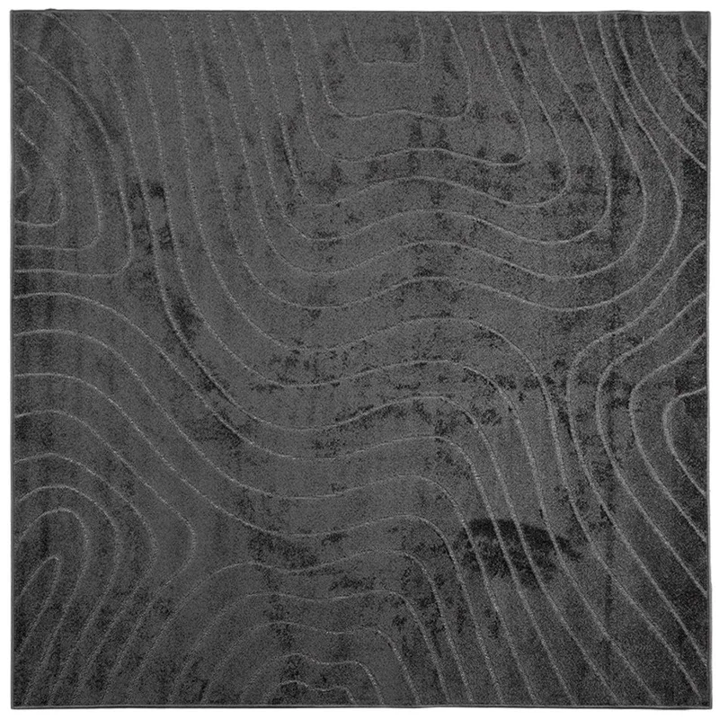 Zoninės kiliminės dangos PALMERAS Antracitas 120 x 120 cm