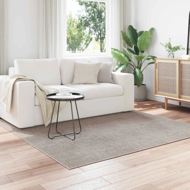 Zoninės kiliminės dangos LUGO Kremas ir Taupe 200 x 200 cm