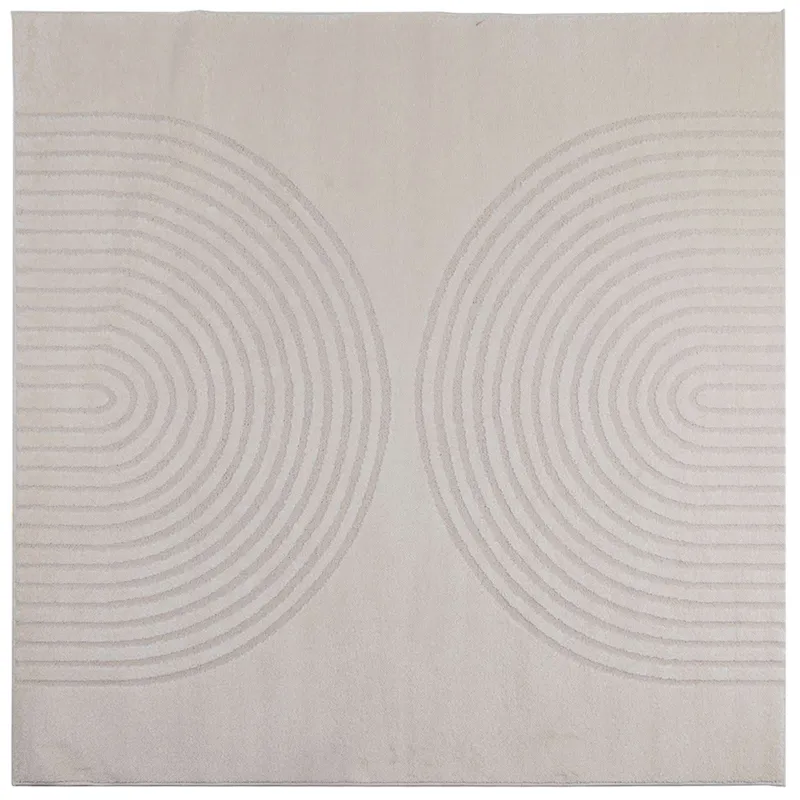 Zoninės kiliminės dangos GALATI Kreminė 200 x 200 cm