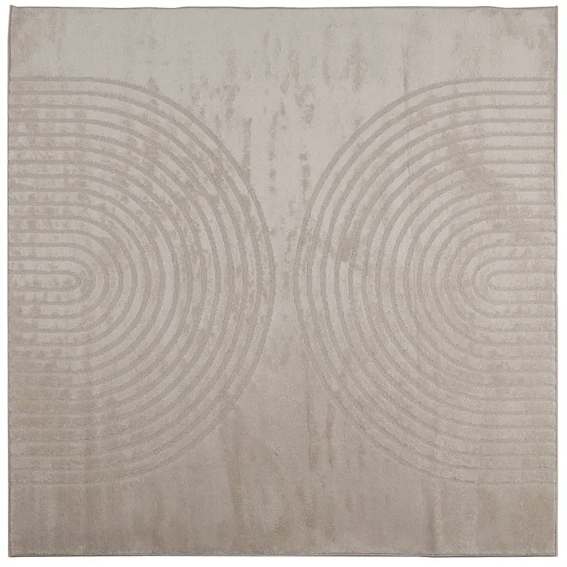 Zoninės kiliminės dangos GALATI Smėlio 240 x 240 cm Poliesteris