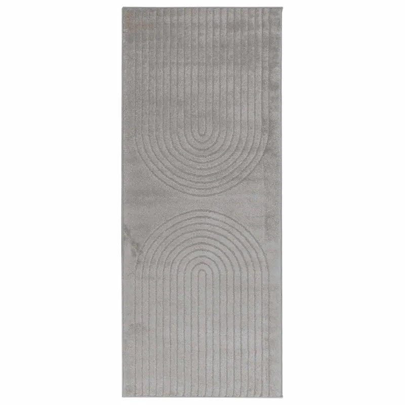 Zoninės kiliminės dangos GALATI Pilka 200 x 80 cm Poliesteris