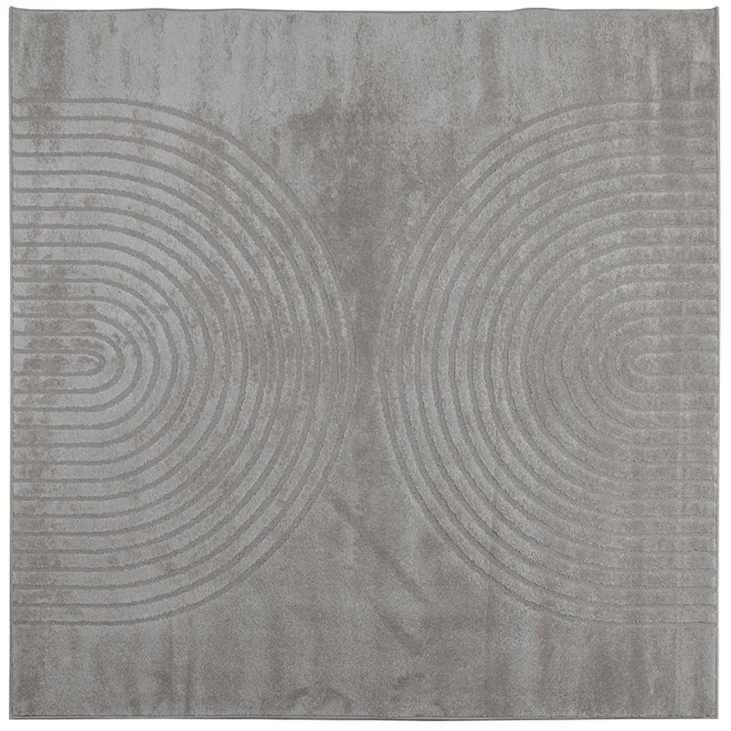 Zoninės kiliminės dangos GALATI Pilka 120 x 120 cm Poliesteris