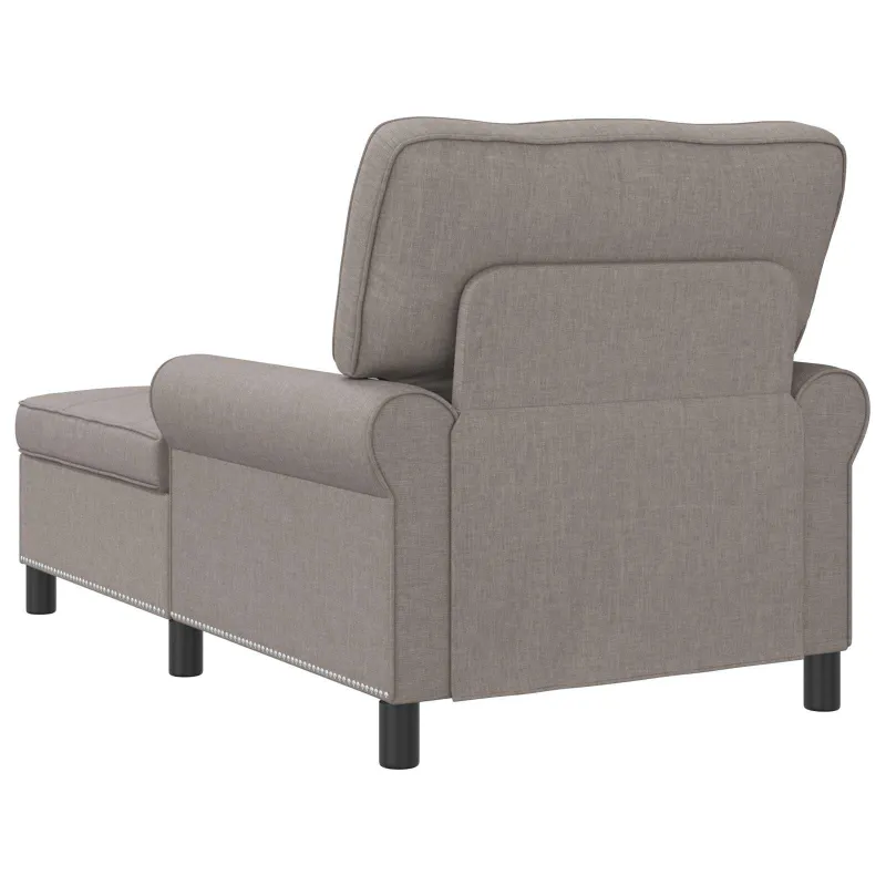 Gultas su pagalve Tortora 91 x 157 x 91 cm audinys