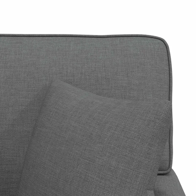 Faina su sijonu su pagalve 3 pcs Tamsiai pilka audinys