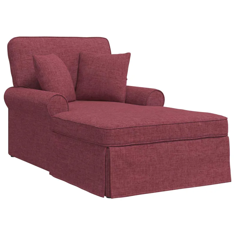Faina su sijonu su pagalve 3 pcs Vyno raudona audinys