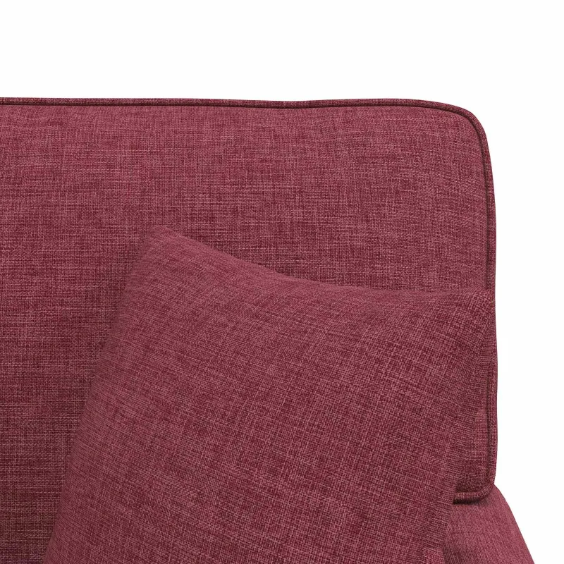 Faina su sijonu su pagalve 3 pcs Vyno raudona audinys