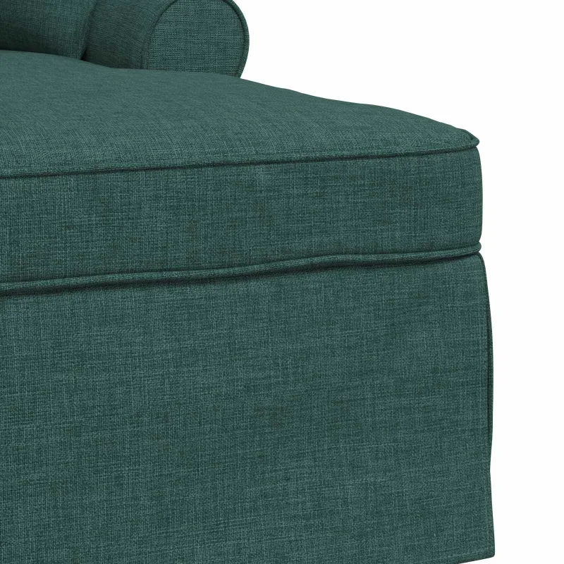 Faina su sijonu su pagalve 3 pcs Tamsiai žalia audinys