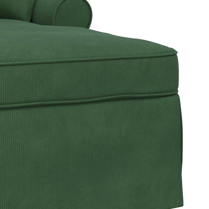 Faina su sijonu 3 pcs Džiunglių žalia Kordūrinis audinys