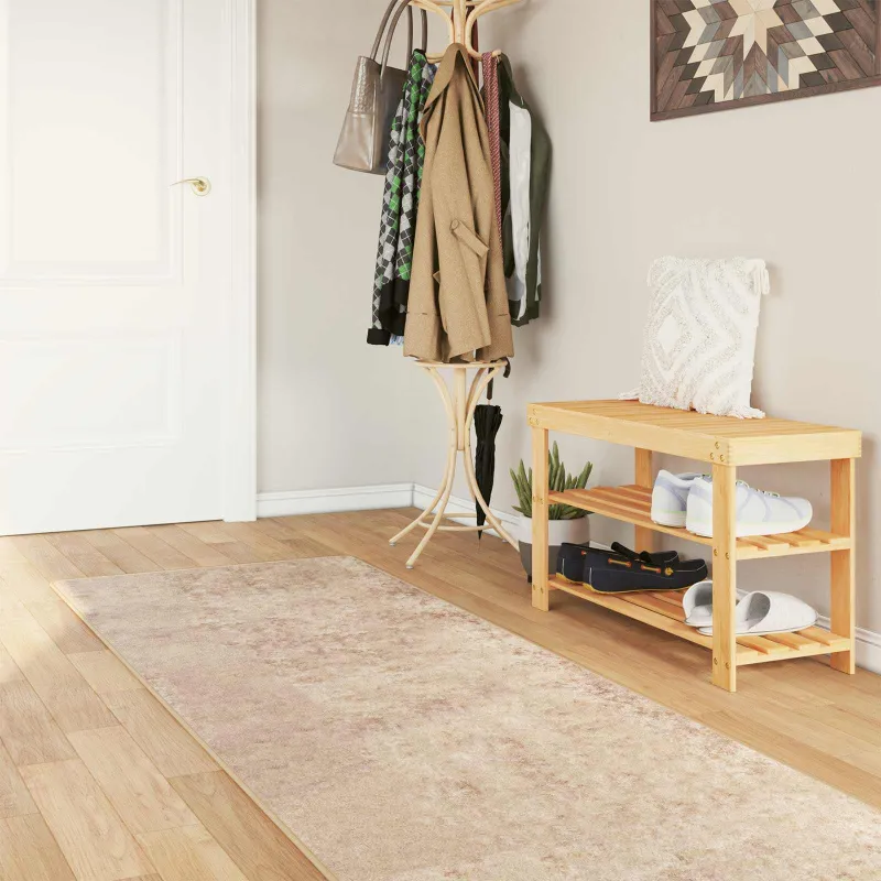 Kilimėlis MARSA Smėlio 80 x 250 cm Poliesteris ir PVC