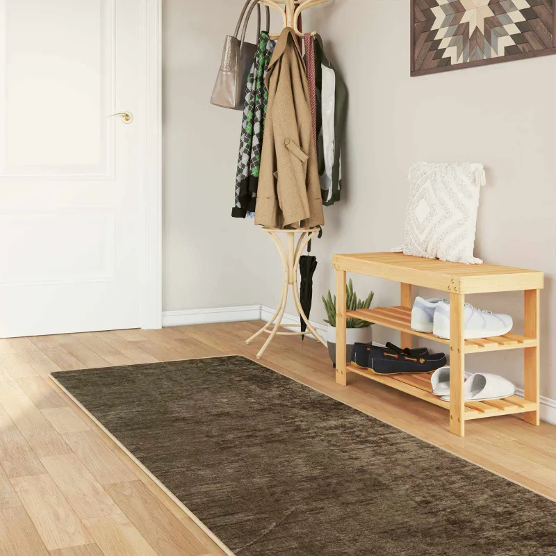 Kilimėlis MARSA Miško Žalia 80 x 400 cm Poliesteris ir PVC