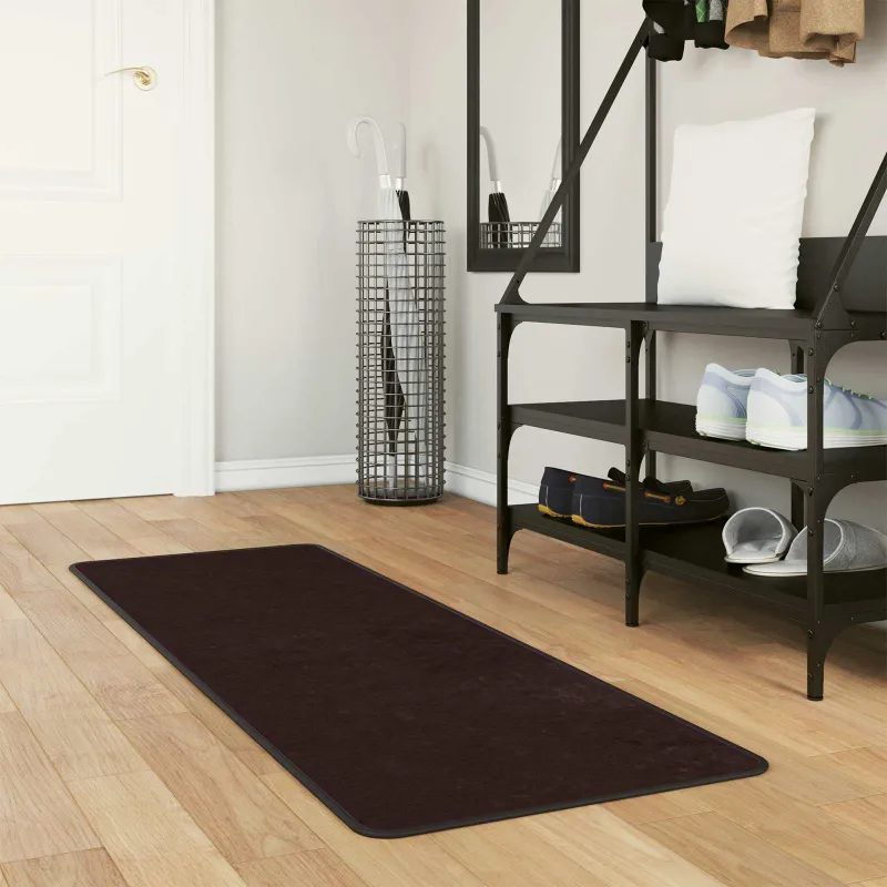 Kilimėlis MARSA Antracitas 50 x 200 cm Poliesteris ir PVC