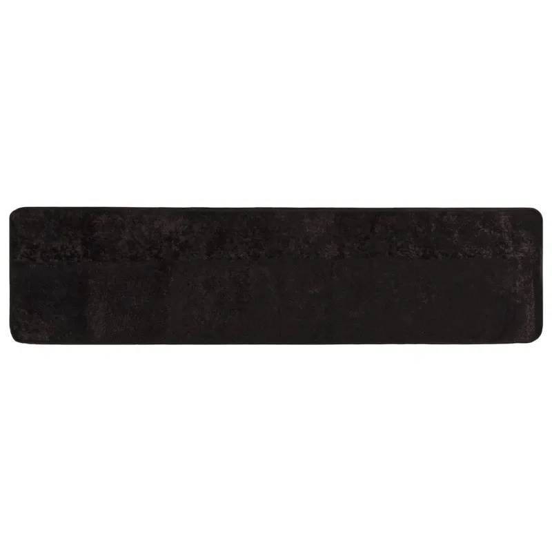 Kilimėlis MARSA Antracitas 50 x 400 cm Poliesteris ir PVC