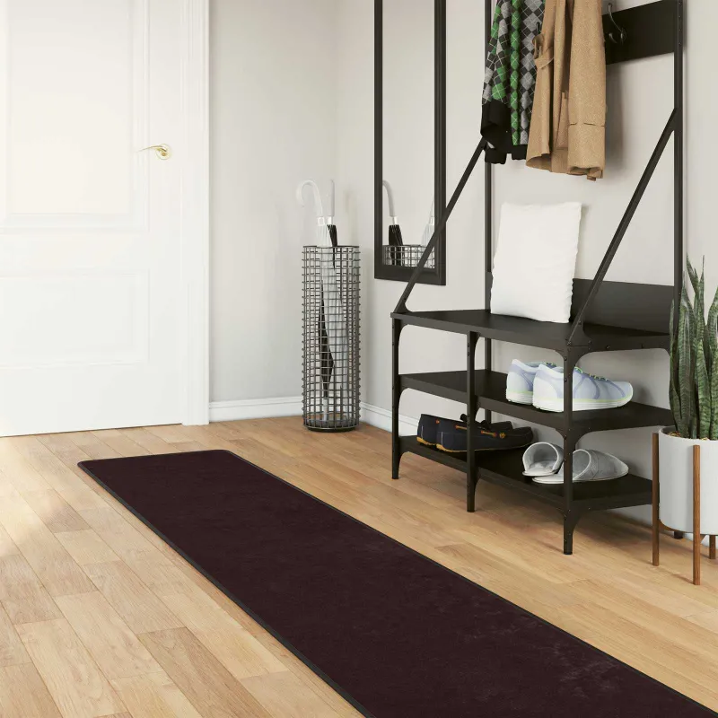 Kilimėlis MARSA Antracitas 50 x 450 cm Poliesteris ir PVC