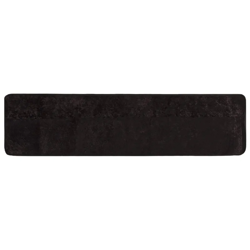 Kilimėlis MARSA Antracitas 50 x 450 cm Poliesteris ir PVC