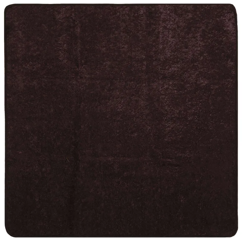 Kilimėlis MARSA Antracitas 100 x 100 cm Poliesteris ir PVC