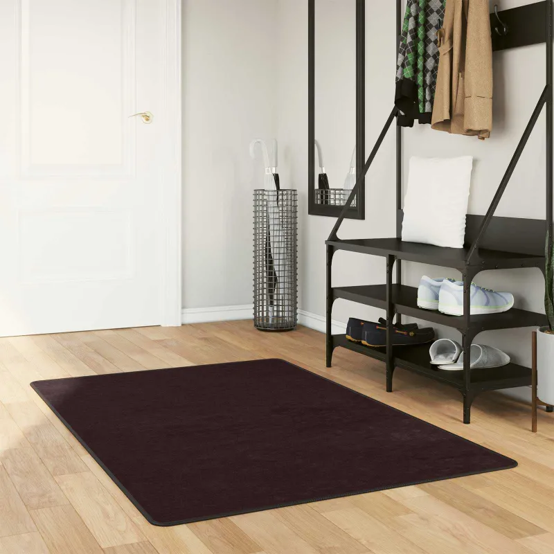 Kilimėlis MARSA Antracitas 100 x 150 cm Poliesteris ir PVC