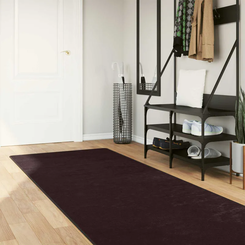 Kilimėlis MARSA Antracitas 100 x 350 cm Poliesteris ir PVC