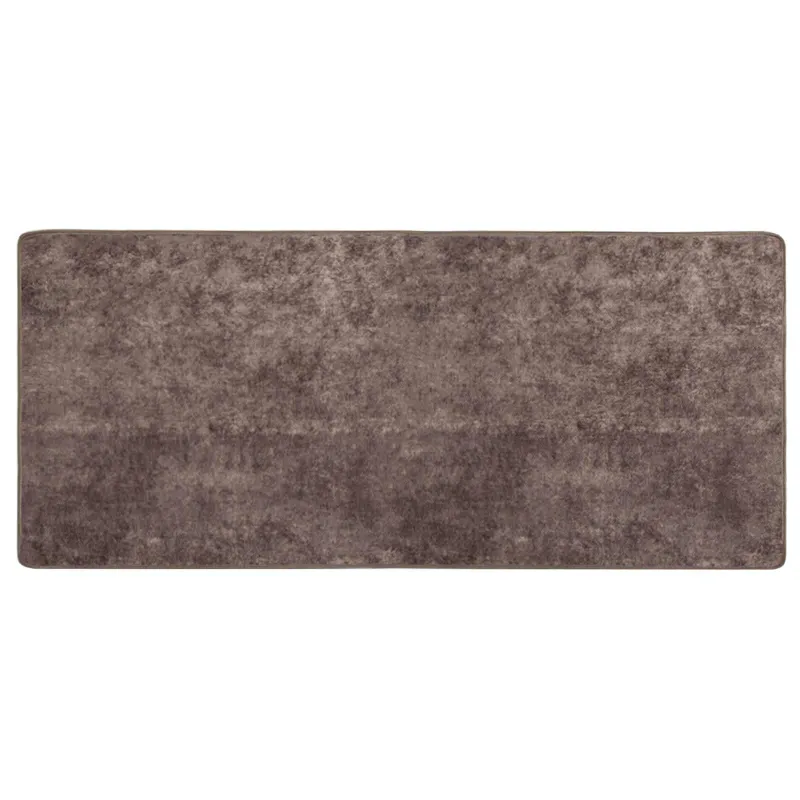 Kilimėlis MARSA Pilka 80 x 200 cm Poliesteris ir PVC