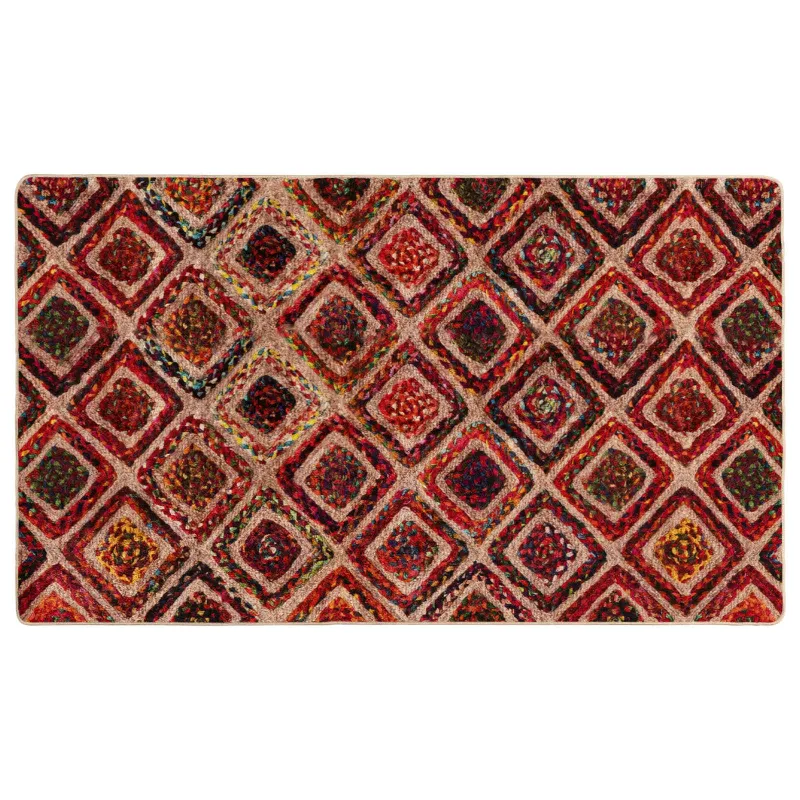 Kilimėlis MARSA Įvairiaspalvis 80 x 100 cm Poliesteris ir PVC