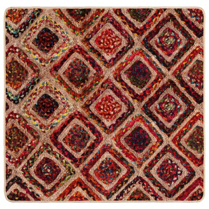 Kilimėlis MARSA Įvairiaspalvis 100 x 100 cm Poliesteris ir PVC