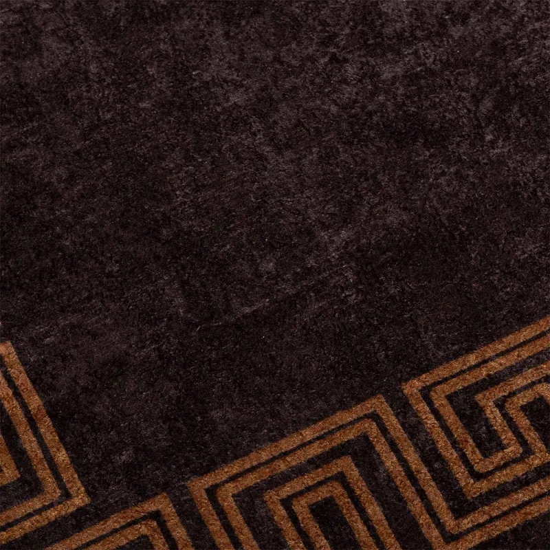 Kilimėlis MARSA Juodas 50 x 150 cm Poliesteris ir PVC