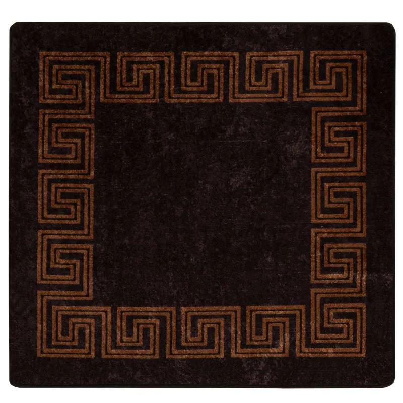 Kilimėlis MARSA Juodas 100 x 100 cm Poliesteris ir PVC