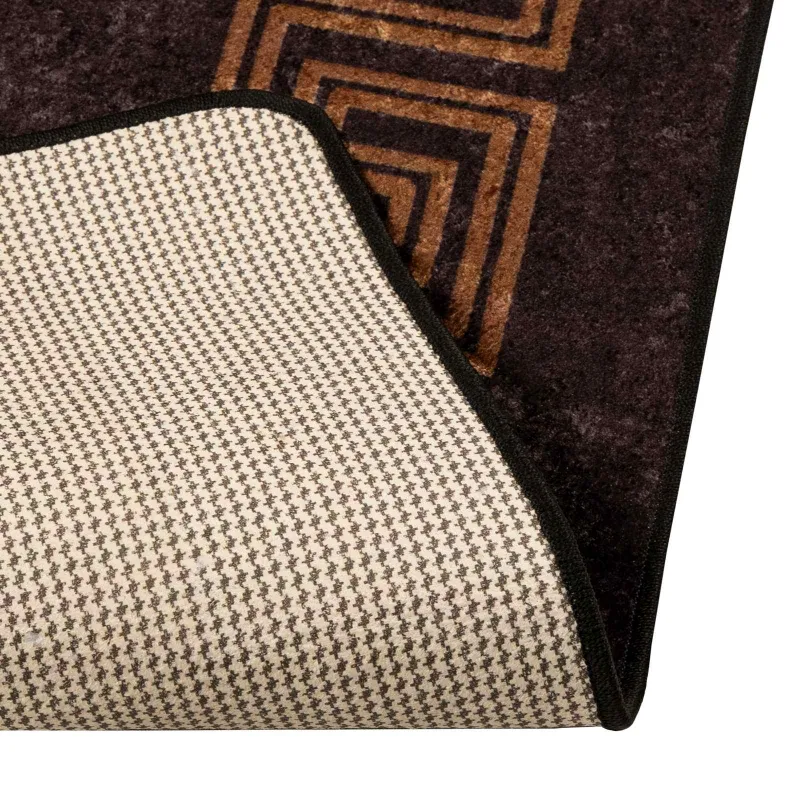 Kilimėlis MARSA Juodas 100 x 150 cm Poliesteris ir PVC