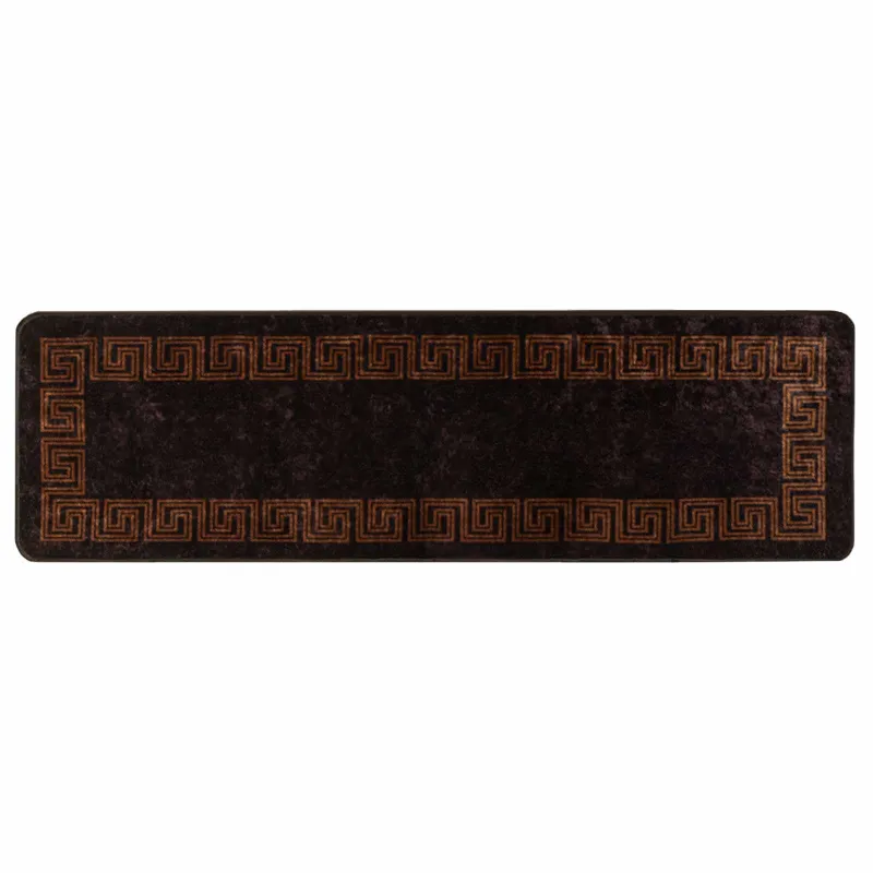 Kilimėlis MARSA Juodas 100 x 300 cm Poliesteris ir PVC