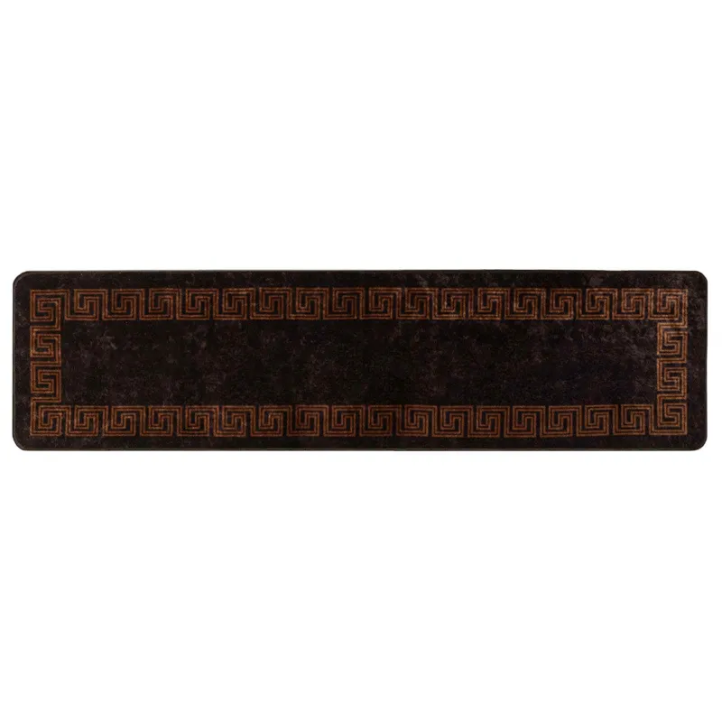 Kilimėlis MARSA Juodas 100 x 350 cm Poliesteris ir PVC