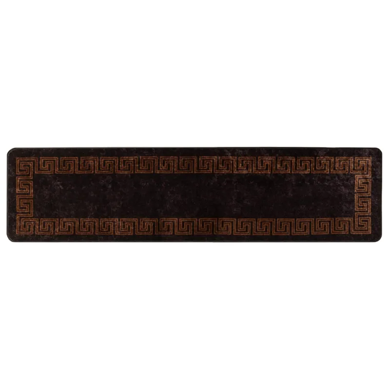 Kilimėlis MARSA Juodas 100 x 400 cm Poliesteris ir PVC
