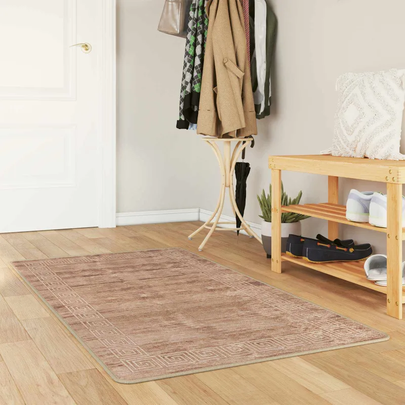 Kilimėlis MARSA Baltas 100 x 200 cm Poliesteris ir PVC