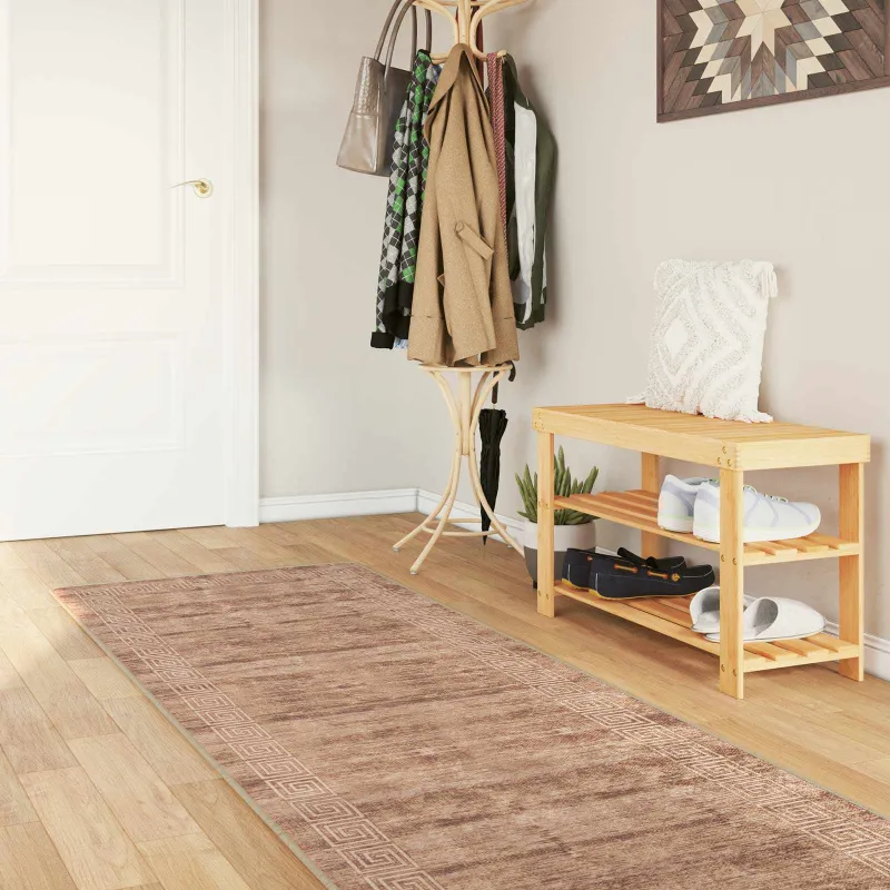 Kilimėlis MARSA Baltas 100 x 450 cm Poliesteris ir PVC