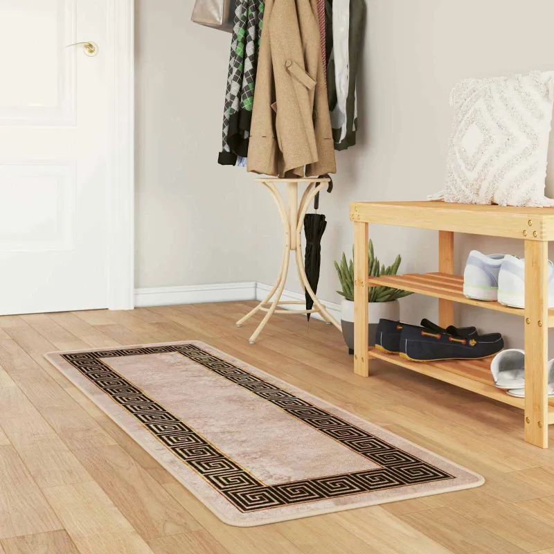 Kilimėlis MARSA Juodas 50 x 100 cm Poliesteris ir PVC