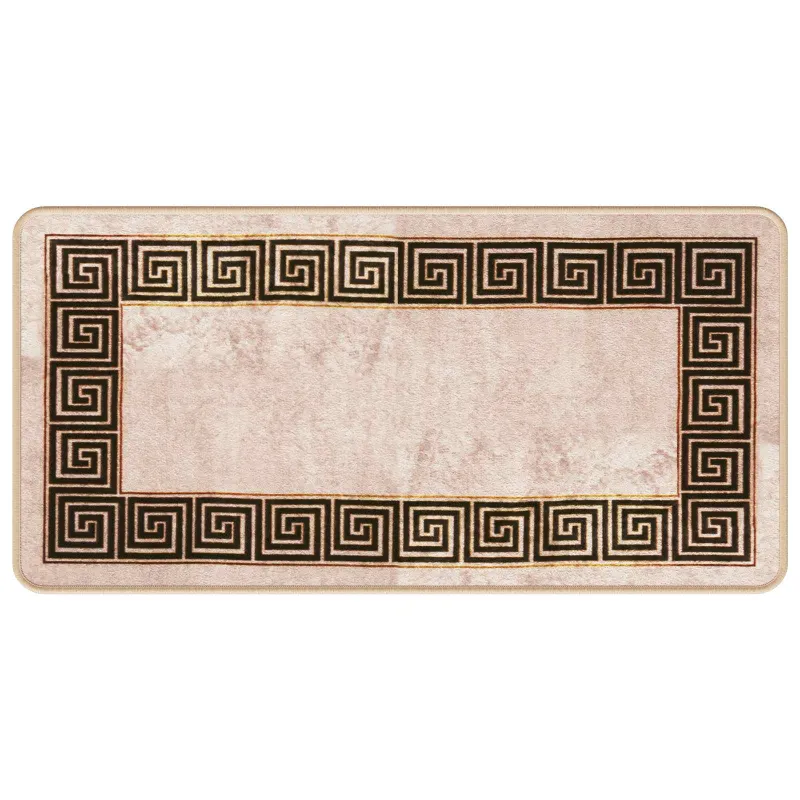 Kilimėlis MARSA Juodas 50 x 100 cm Poliesteris ir PVC
