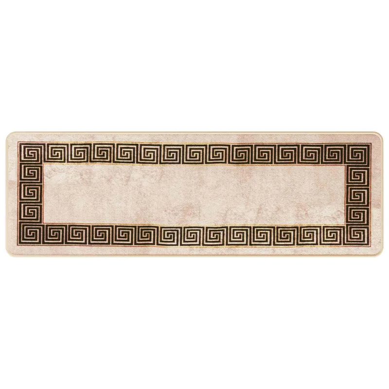 Kilimėlis MARSA Juodas 50 x 150 cm Poliesteris ir PVC